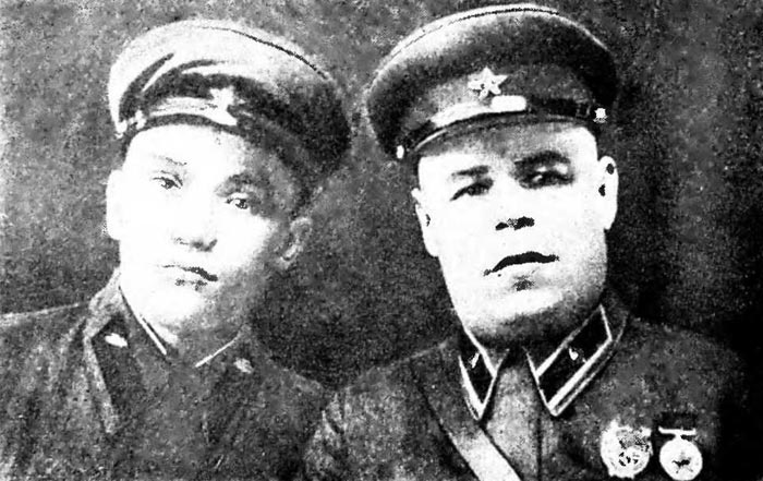 Павел Рыбалко и сын Вилен