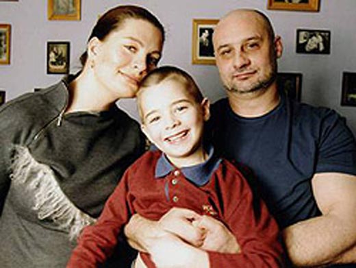Андрей ильин с женой и сыном фото