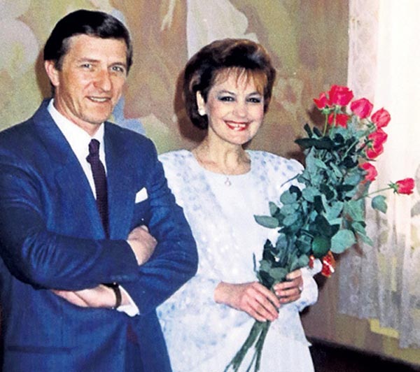 Татьяна Судец и третий муж Михаил Мирошников