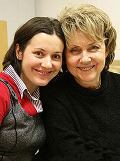 Валентина Панина и дочь Наталья Панина