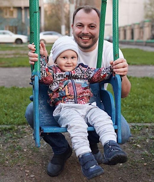 Ярослав Сумишевский и сын Мирослав