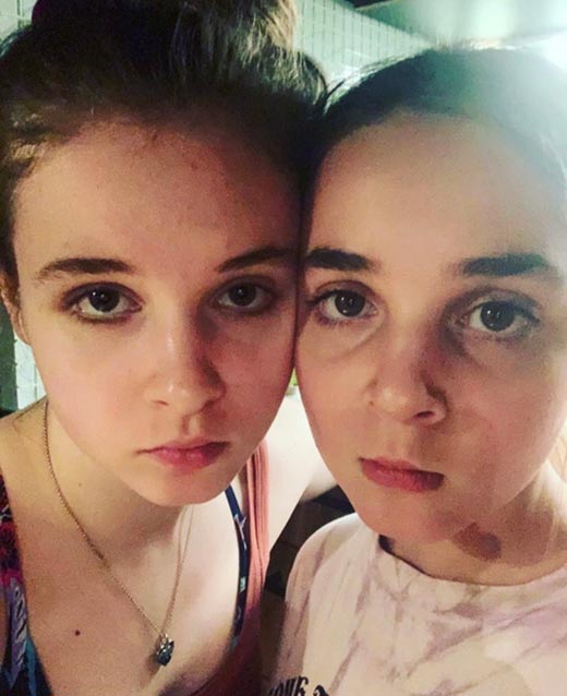 Дочери Александра Голубева и Александры Урсуляк