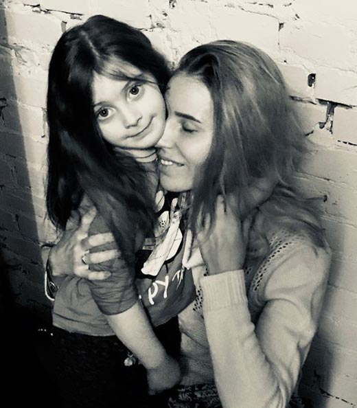 Жена и дочь Юрия Киндрата