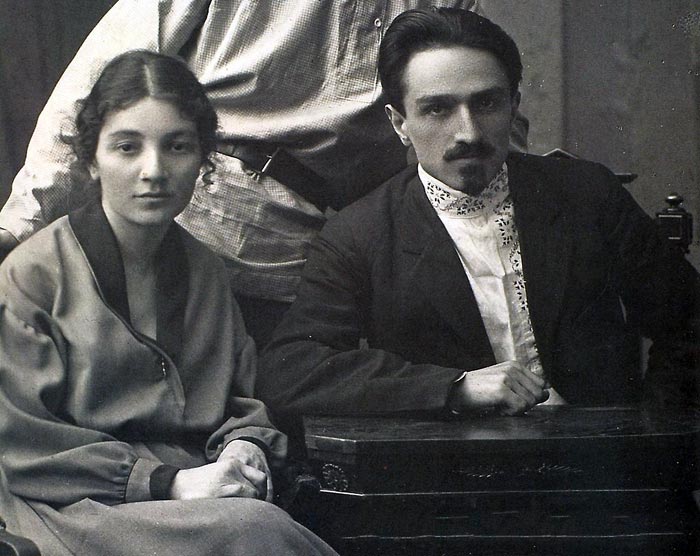 Анастас Микоян с женой Ашхен