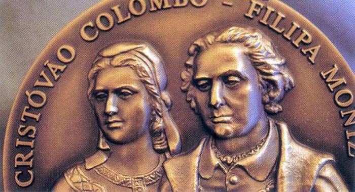 Христофор Колумб и жена Фелипа