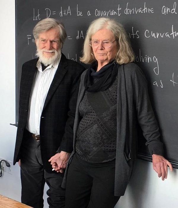 Карен Уленбек с мужем