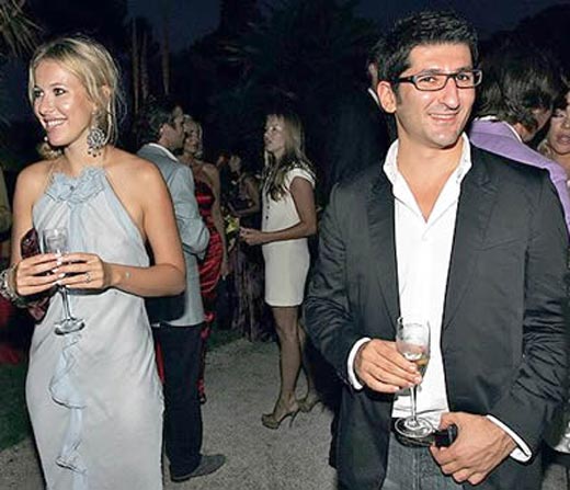 Олег Малис и Ксения Собчак