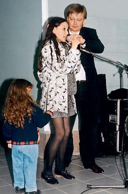 Владимир Жечков и дочь Надежда
