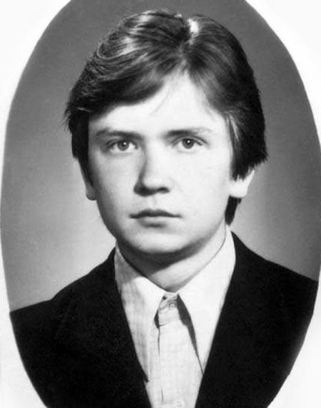 Владимир Жечков в молодости