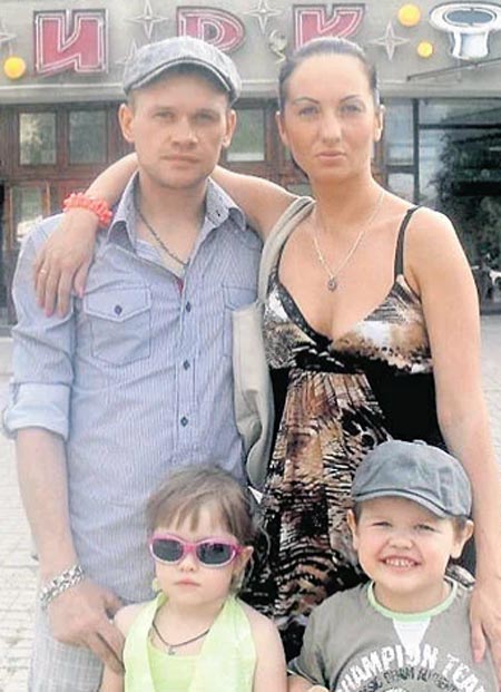 Яков Шамшин жена Эмилия и дети