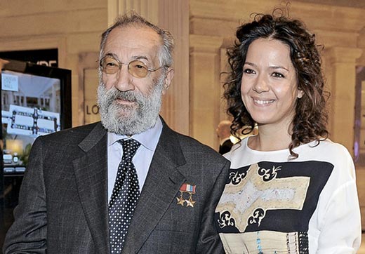 Артур Чилингаров и дочь Ксения 2