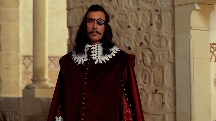 Кристофер Ли в фильме Три мушкетёра