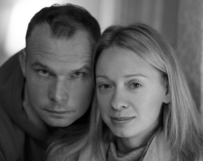 Даниил Кокин и жена Александра