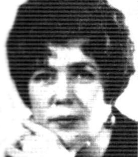 Клара Тузова в молодости