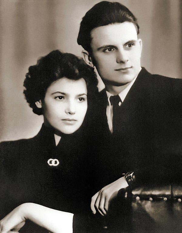 Леонид Кравчук и жена Антонина