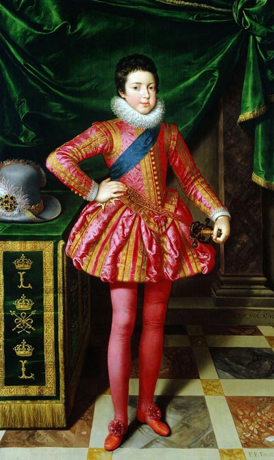Людовик XIII в детстве