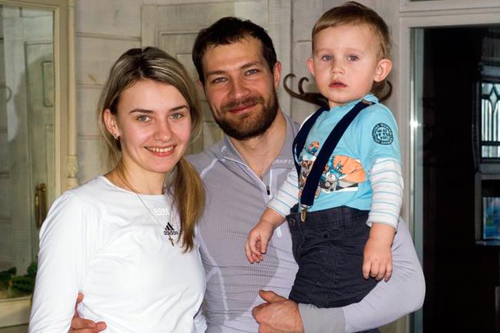 Алексей Петухов жена Екатерина сын Иван