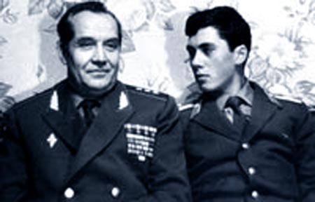 Махмут Гареев и сын Тимур