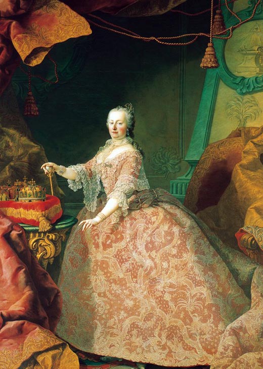 Эрцгерцогиня Австрии и королева Венгрии Мария Терезия