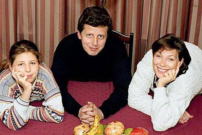 Михаил Ширвиндт и Татьяна Морозова с дочерью