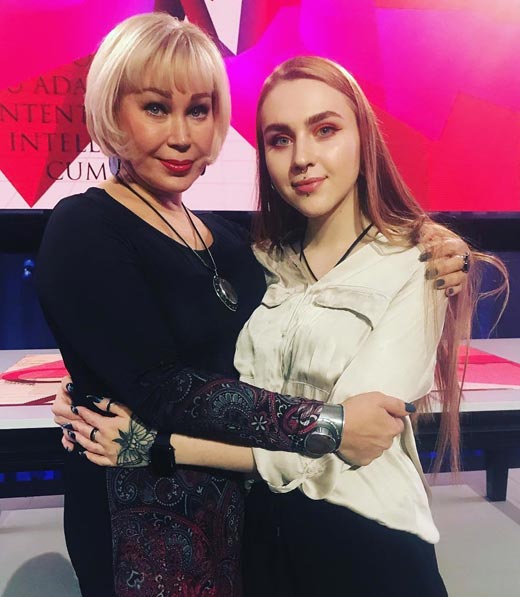 Ольга Спиркина и дочь Мария
