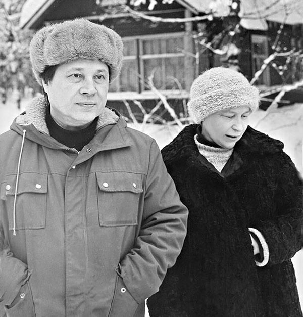 Виталий Мельников и жена Тамара