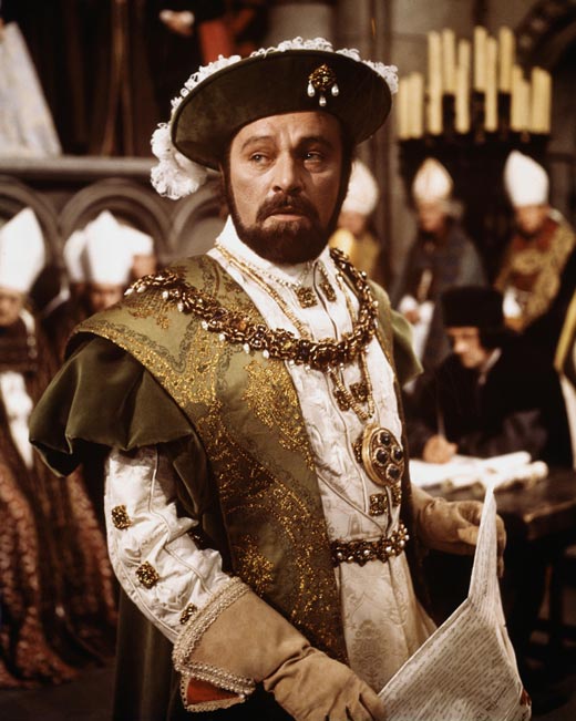 Ричард Бёртон в роли Генриха VIII