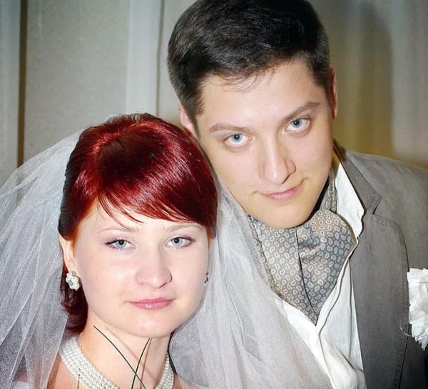 Роман Попов и жена Юлия