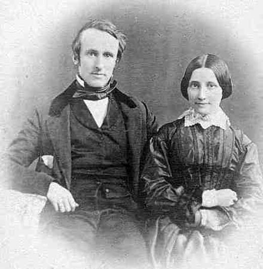 Ратерфорд Хейс и жена Люси