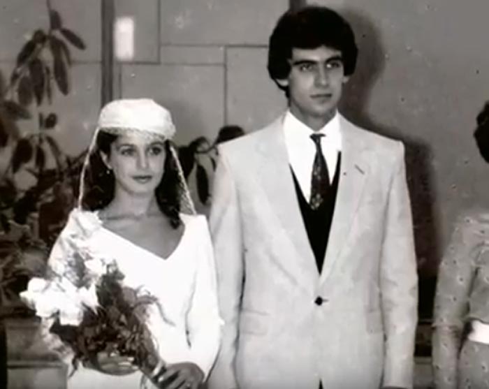 Виктор Чайка и первая жена Ирина Борисова