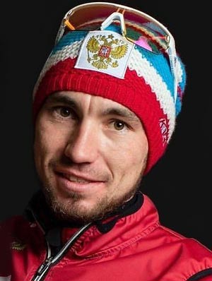 биатлонист Александр Логинов