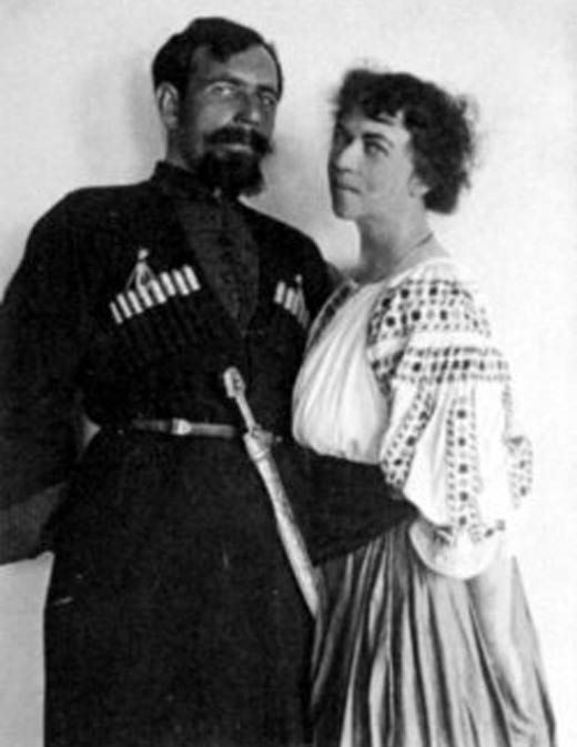 Александра Коллонтай и Павел Дыбенко