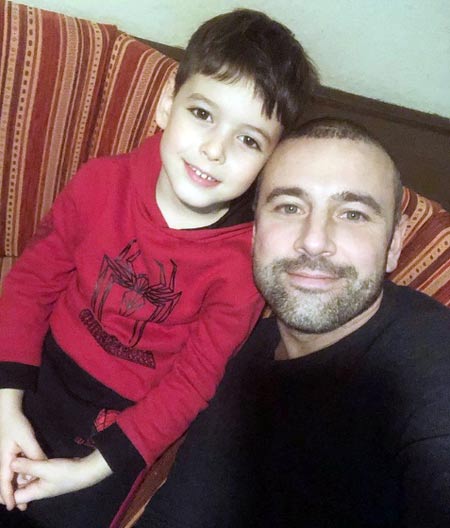 Алексей Адеев и сын Давид