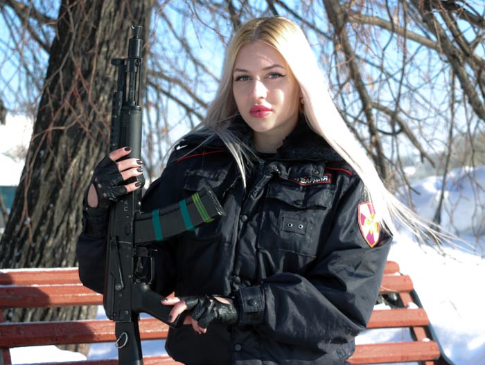 Анна Храмцова Краса Росгвардии