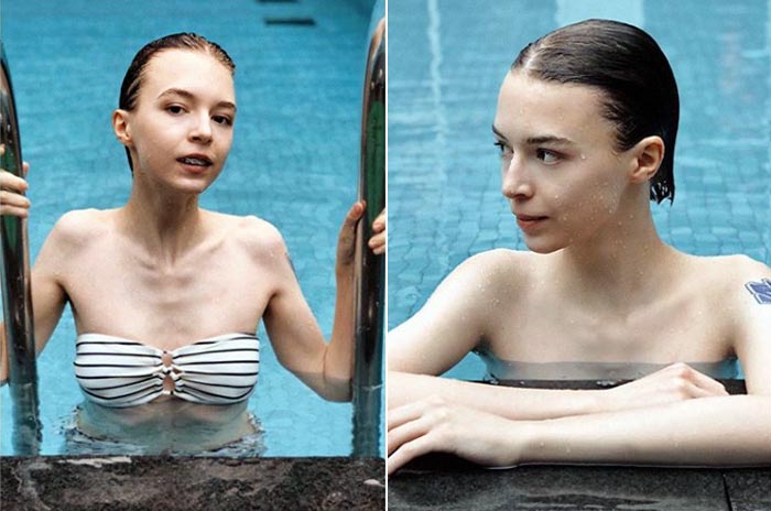 Анна-Мария Ефремова в купальнике