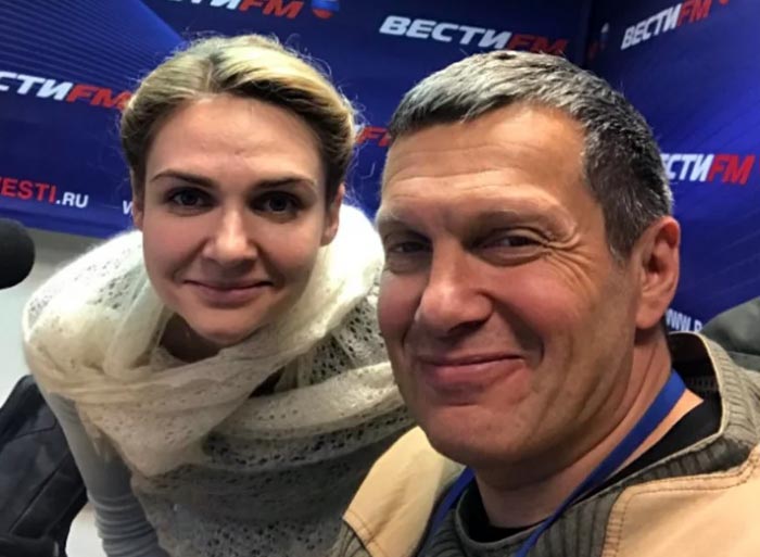 Анна Шафран и Владимир Соловьев