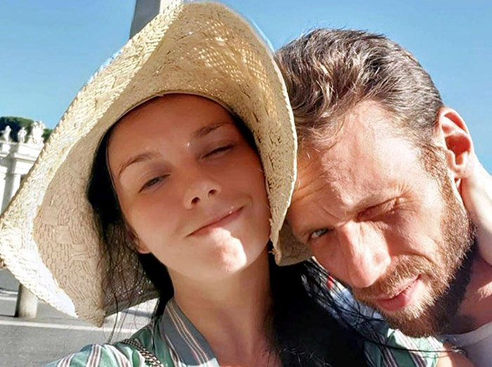 Наталья Осипова и муж Джейсон Киттельбергер