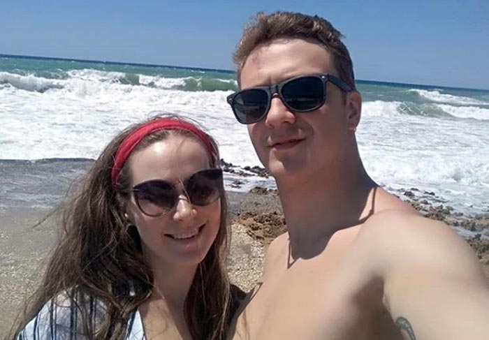 Борис Чистяков с женой