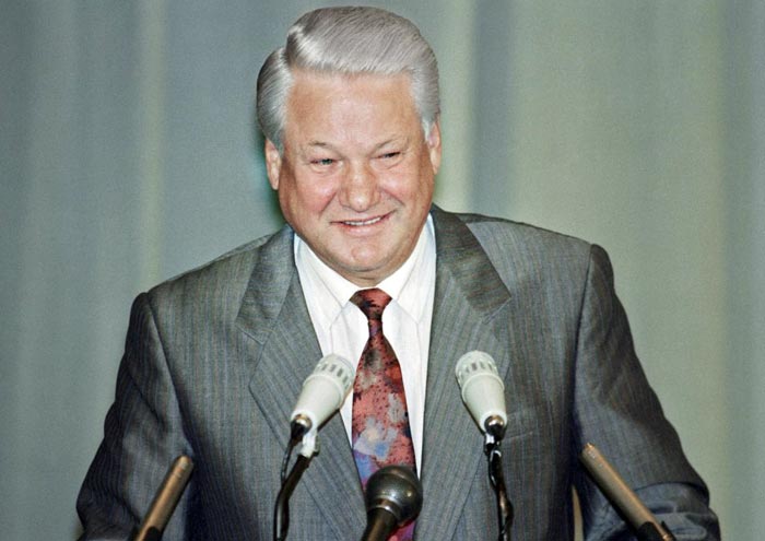 президент Борис Ельцин