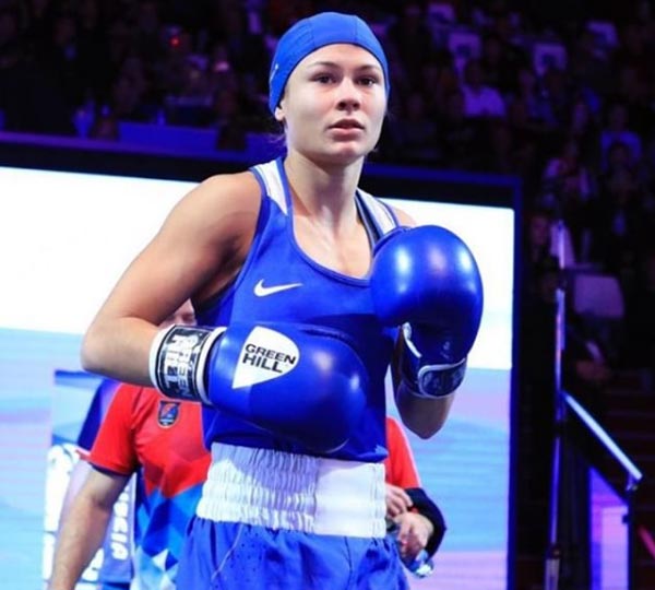 Екатерина Пальцева на ринге