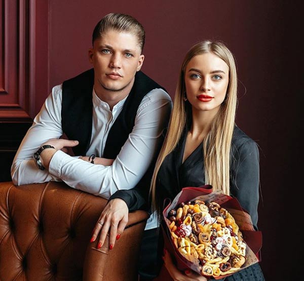 Евгений Панчехин и жена Алина