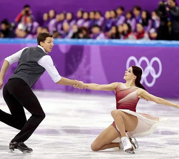 Дмитрий Соловьев и Екатерина Боброва на Олимпиаде 2014 года в Сочи