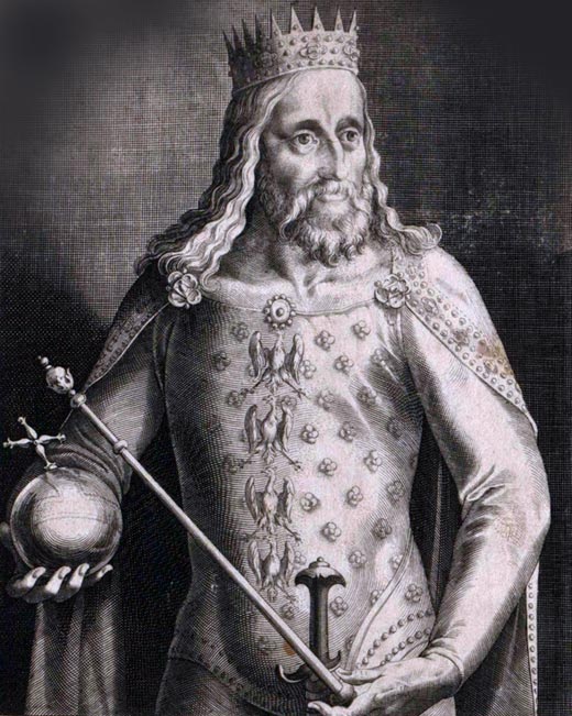король Германии Фридрих I Барбаросса