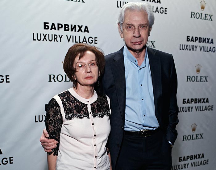Генри Резник и жена Лариса Львова