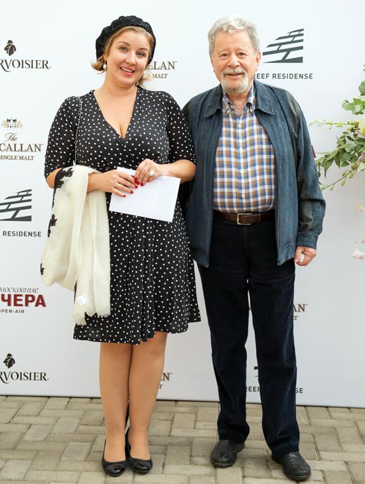 Генрих Падва и жена Оксана Мамонтова