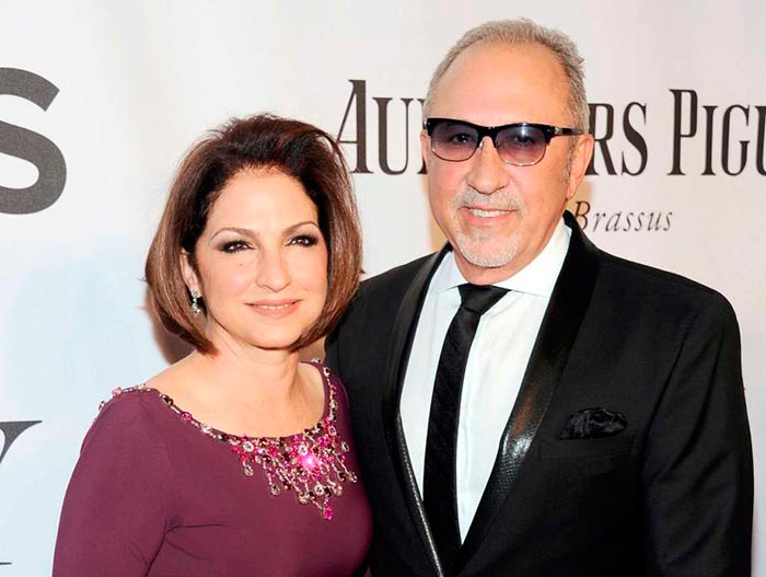 Глория Эстефан и муж Эмилио