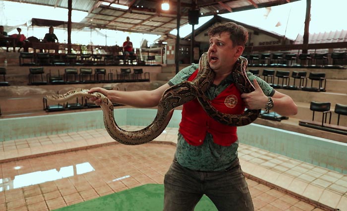 Иван Купреенко в программе Дикари