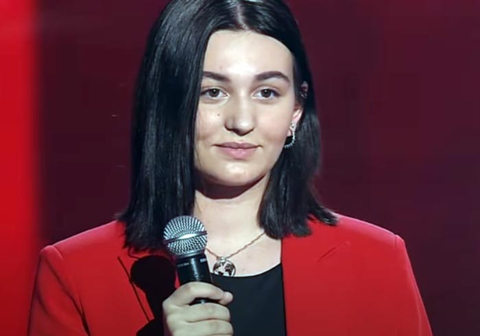 Кира Гоголадзе в шоу Голос Дети