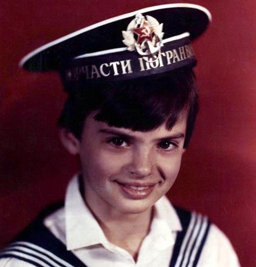 Кирилл Туриченко в детстве