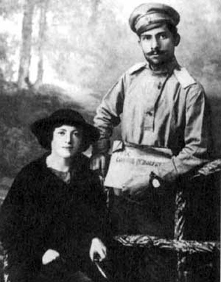 Лазарь Каганович и жена Мария